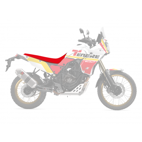 Copertina Sella Rally Ride Rosso due pezzi YAMAHA
