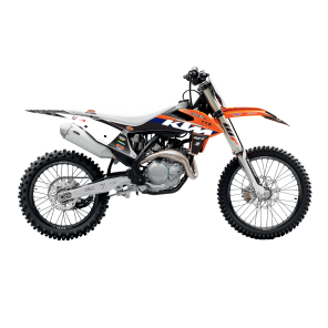 Kit Adesivi Completi di tabelle Portanumero replica KTM Racestore MX2 2020