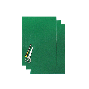 Kit Fogli 3pz - Crystall Liscio Verde