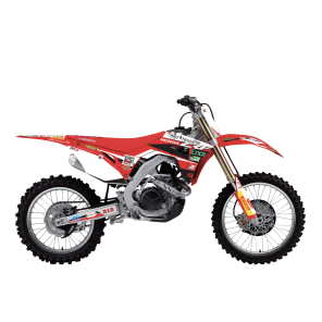 Custom Aufkleber kit Red Moto Assomotor 2020