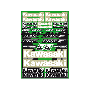 Universal Aufkleber Kit KAWASAKI