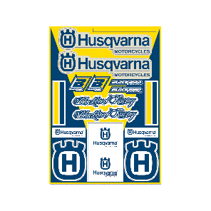 Universal Aufkleber Kit HUSQVARNA