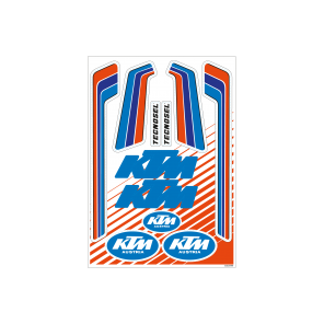 Juego Adhesivos Logo Vintage KTM